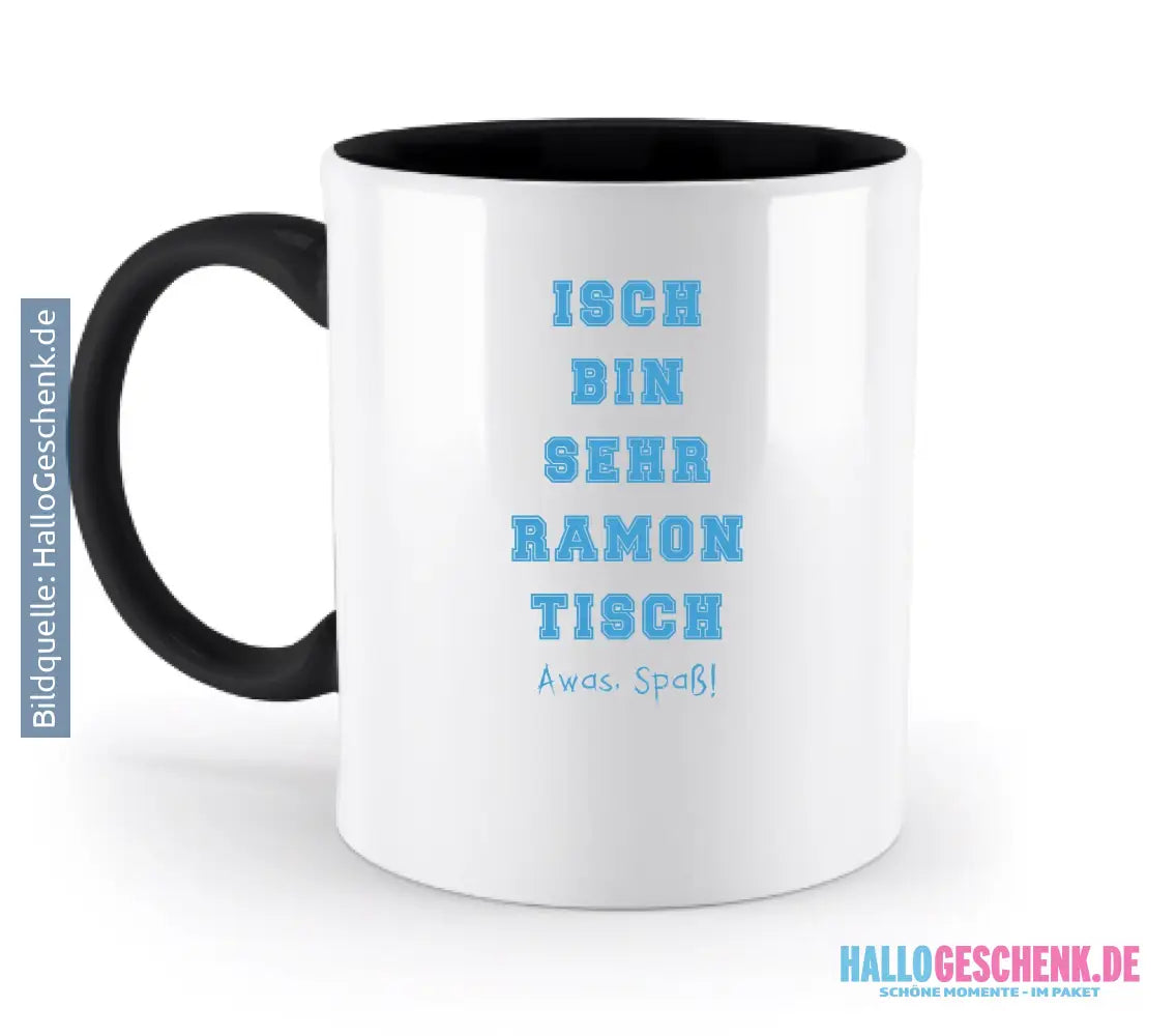 Wunschtext 2-teilig • zweifarbige Tasse • Exklusivdesign • personalisiert