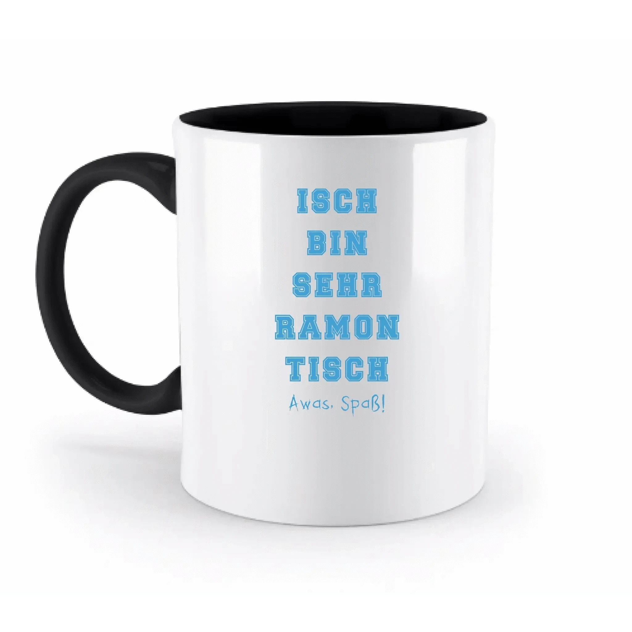 Wunschtext 2-teilig • zweifarbige Tasse • Exklusivdesign • personalisiert