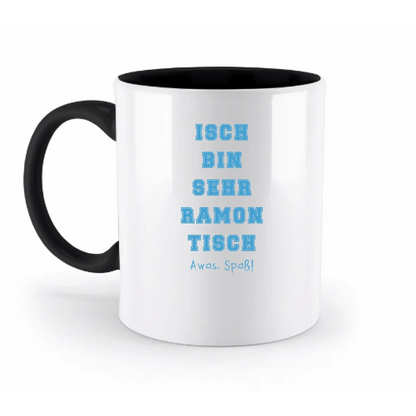 Wunschtext 2-teilig • zweifarbige Tasse • Exklusivdesign • personalisiert