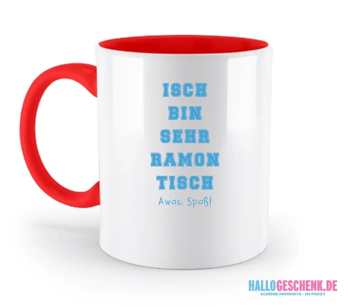 Wunschtext 2-teilig • zweifarbige Tasse • Exklusivdesign • personalisiert
