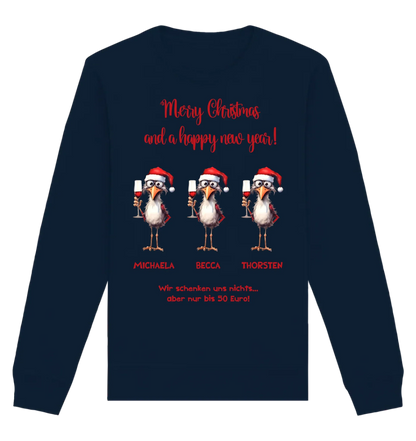 HalloGeschenk.de front-organic-basic-unisex-sweatshirt-0e2035-1116x