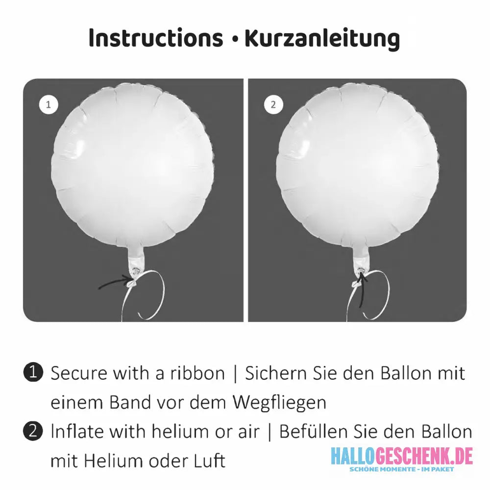 XXL Luftballon: Birthday Dachs Hund Geburtstag Luft/Helium