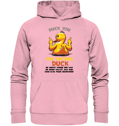 You ducking Duck • ENTE • Unisex Premium Hoodie XS - 5XL aus Bio - Baumwolle für Damen & Herren • Exklusivdesign • personalisiert von HalloGeschenk.de