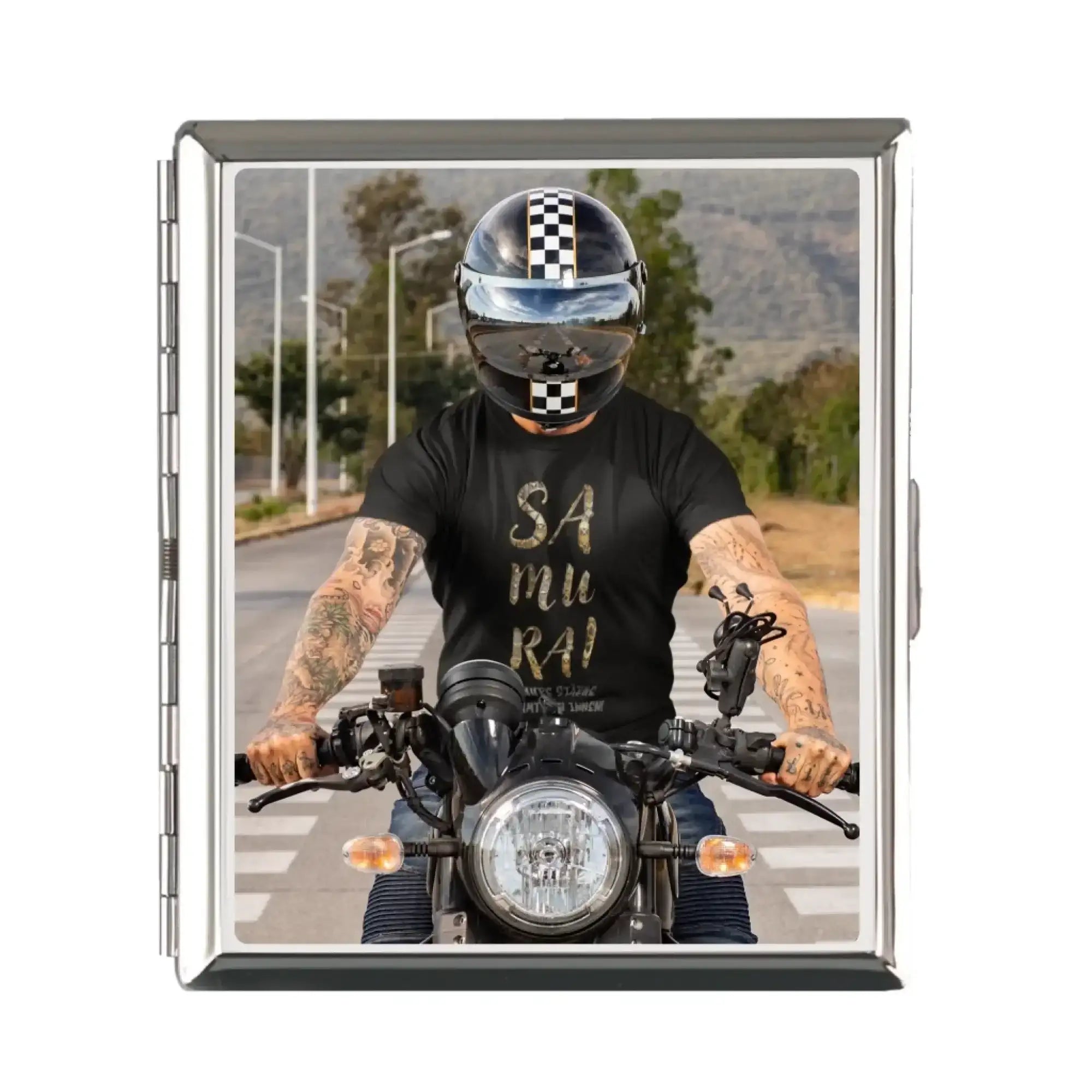 Zigarettenetui mit deinem Foto • für 16–18 Zigaretten • (personalisierbare Fotogeschenke) - personalisierbares