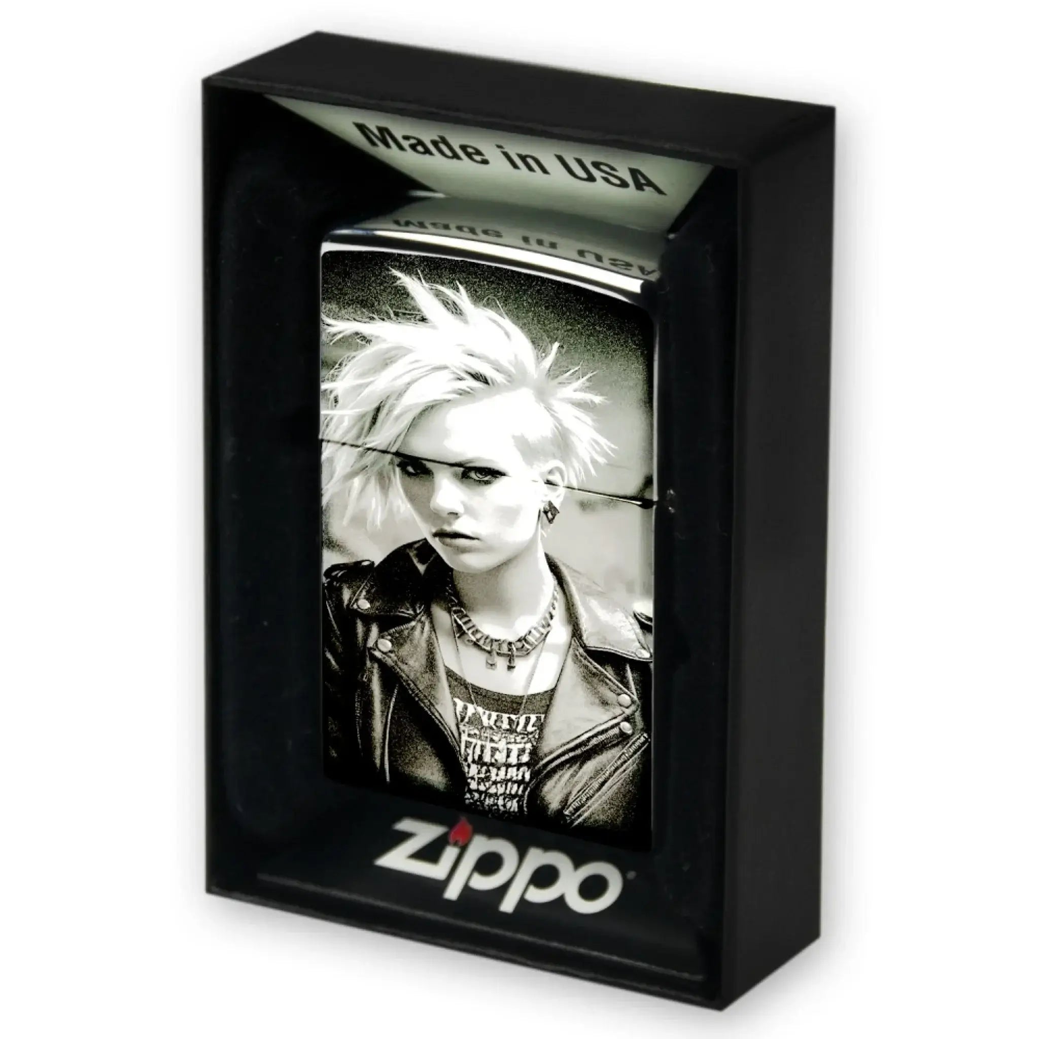Zippo Feuerzeug mit deinem Foto • Lasergravur • Original Made in USA • Live-Vorschau - eigenen (personalisierte