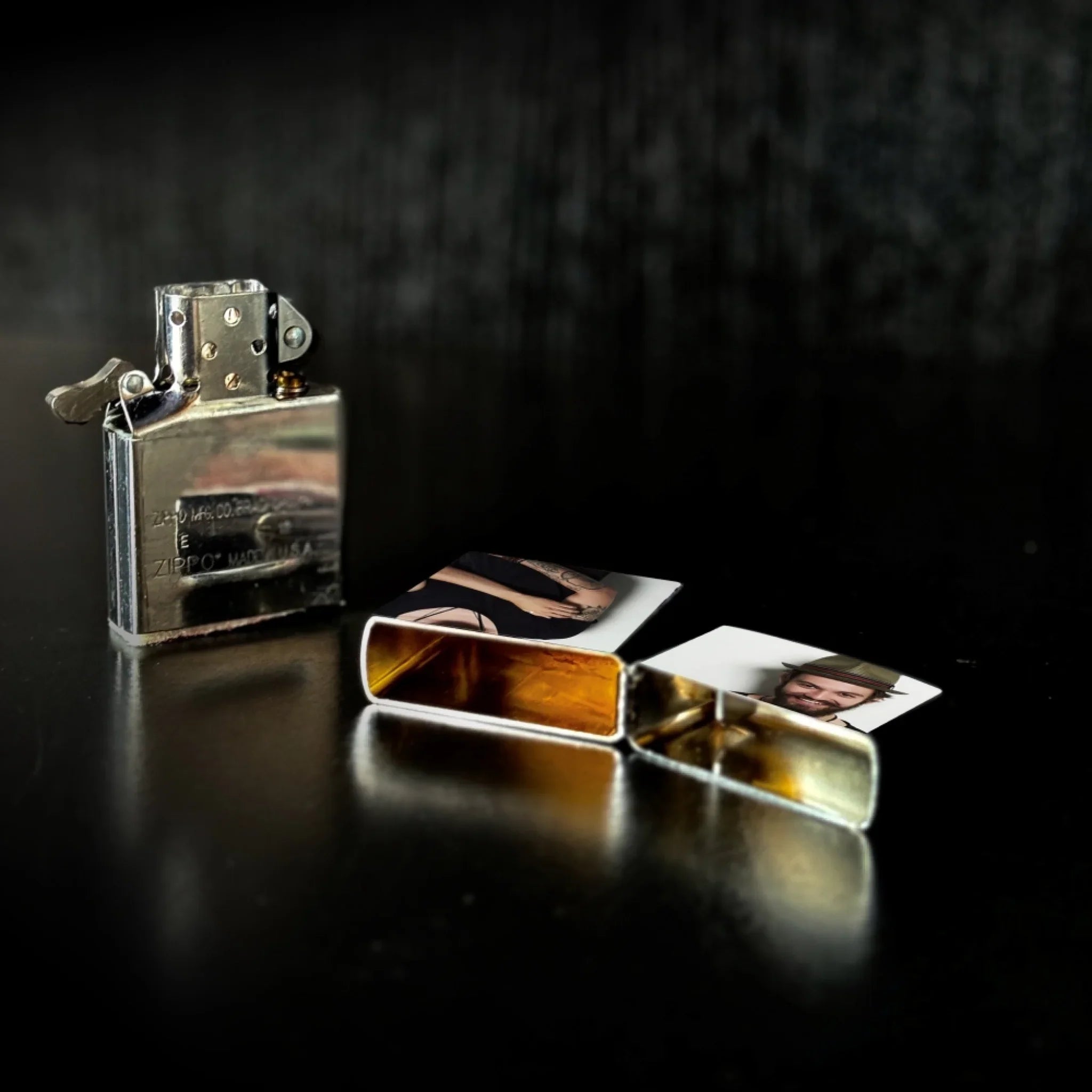 Zippo Feuerzeug mit deinem Foto (personalisierbare Fotogeschenke) • Original Made in USA • Live-Vorschau - eigenen