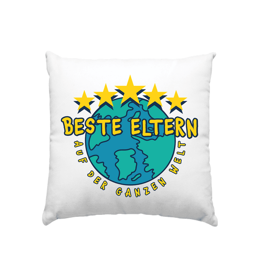 BESTE ELTERN - Kissen 40x40cm - HalloGeschenk.de