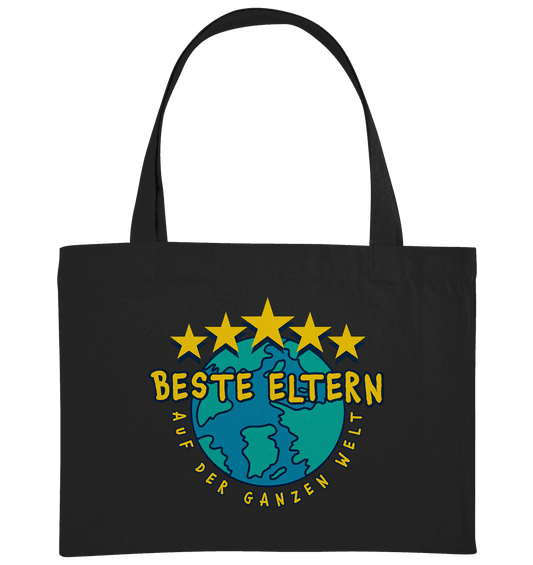BESTE ELTERN - Organic Shopping-Bag - HalloGeschenk.de