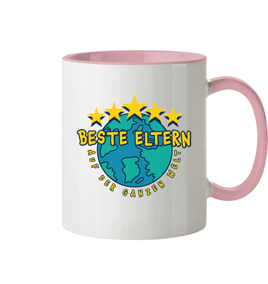 BESTE ELTERN - Tasse zweifarbig - HalloGeschenk.de