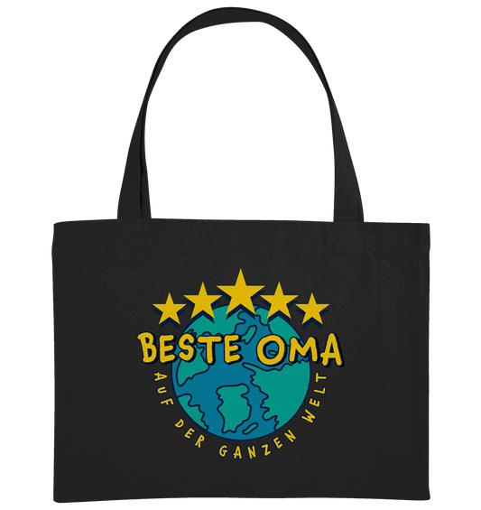 BESTE OMA - Organic Shopping-Bag - HalloGeschenk.de