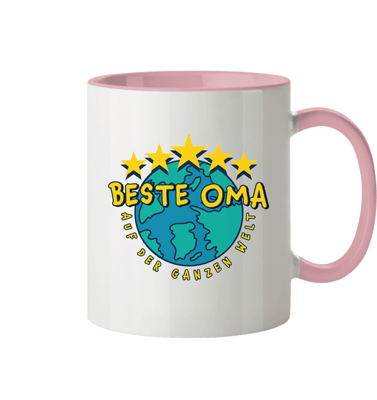 BESTE OMA - Tasse zweifarbig - HalloGeschenk.de